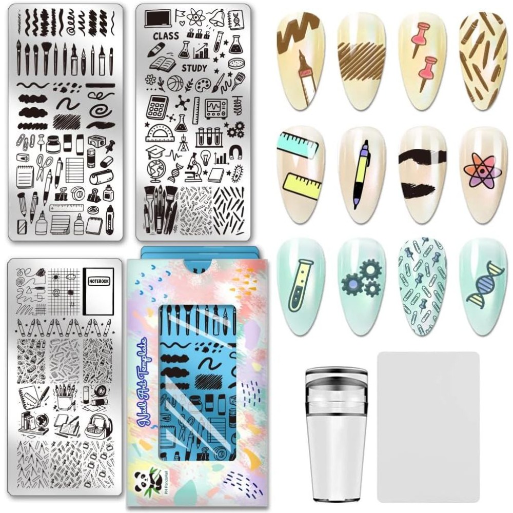 Stationery Books - 3 peças de artigos de papelaria:
