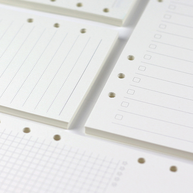 A5 Spiral Dotted Grid Notebook - A5 a6a7 45 folhas folhas soltas