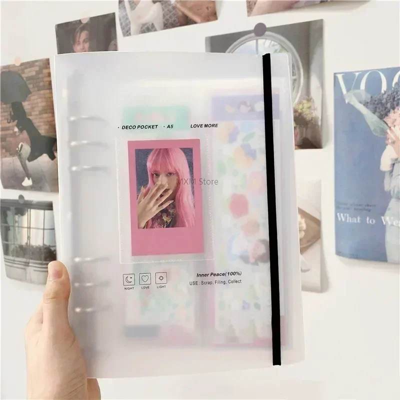 Kpop Photo Card Binder 3 Inch - A5 photocard titular álbum para fotografias