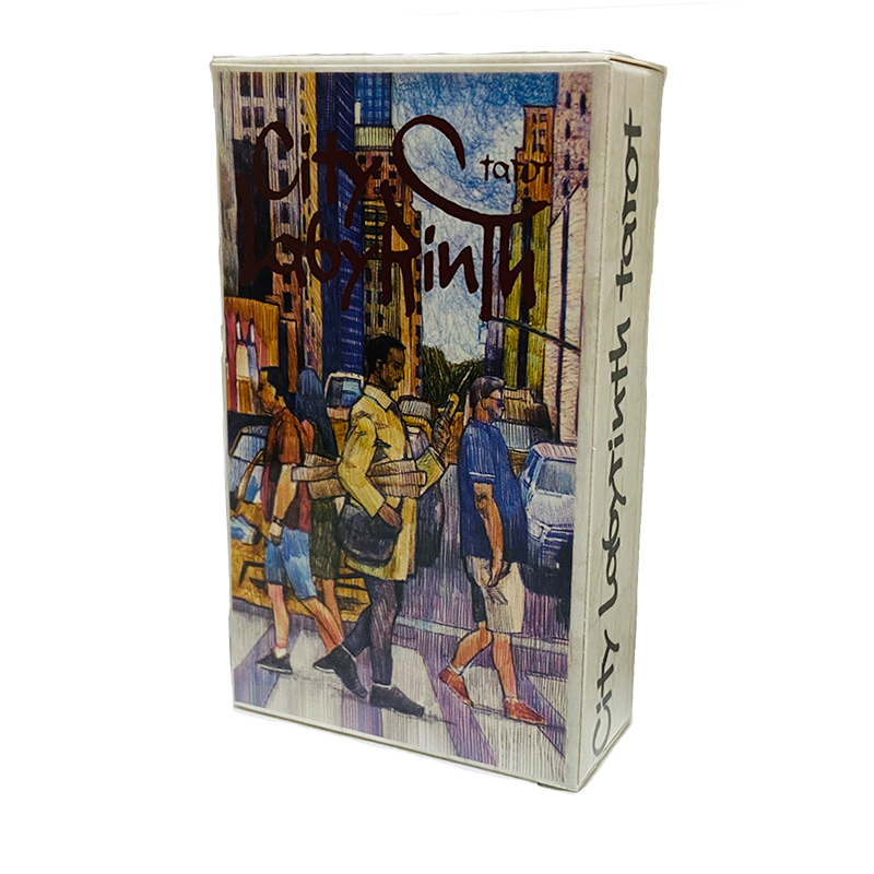 Cartas de Tarot City Labyrinth - Tarot Deck With Guidebook avaliação e preço