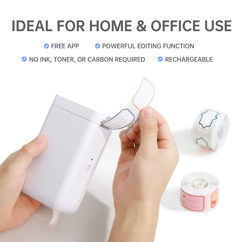 ​ ​ Niimbot d101 mini impresso - Mini Pocket Thermal Printer Paper Roll avaliação e preço