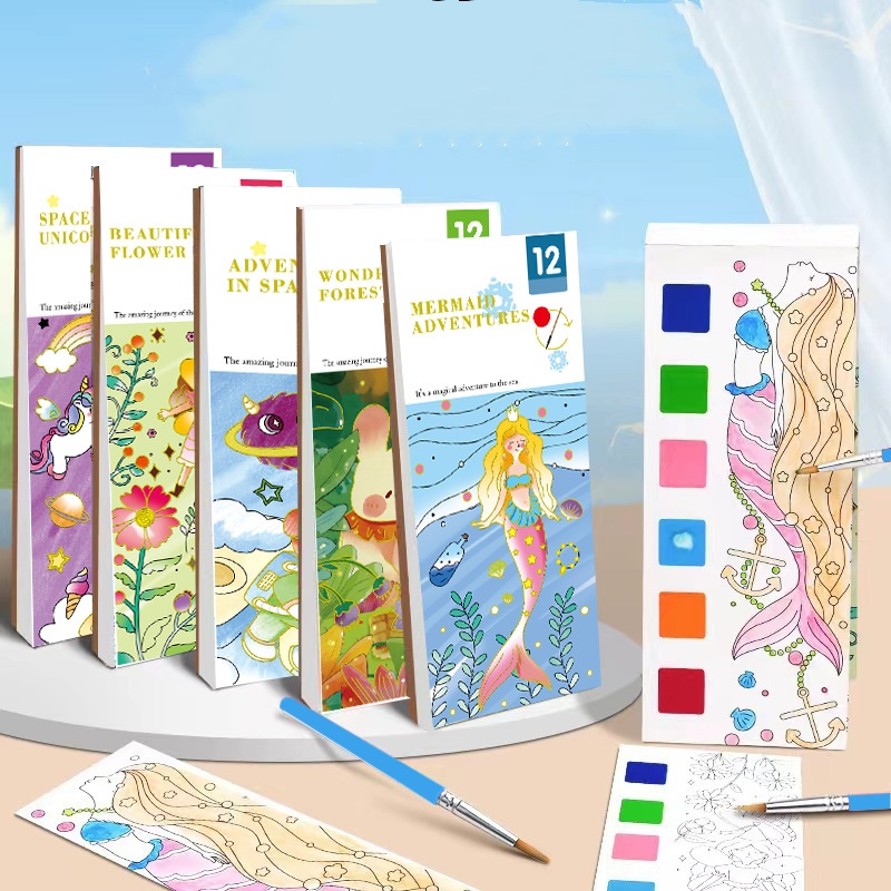 Bview Art Magic Livro de color - Reusable Water Magic Coloring Book avaliação e preço