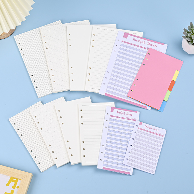 A6 A5 Folha Solta Recarga de C - A5 Spiral Dotted Grid Notebook avaliação e preço