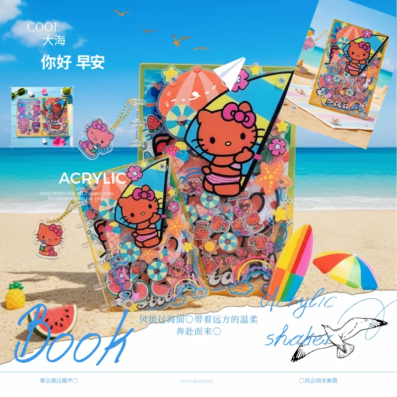 Caderno Acrílico Shaker A5 A7  - Stationery Books avaliação e preço
