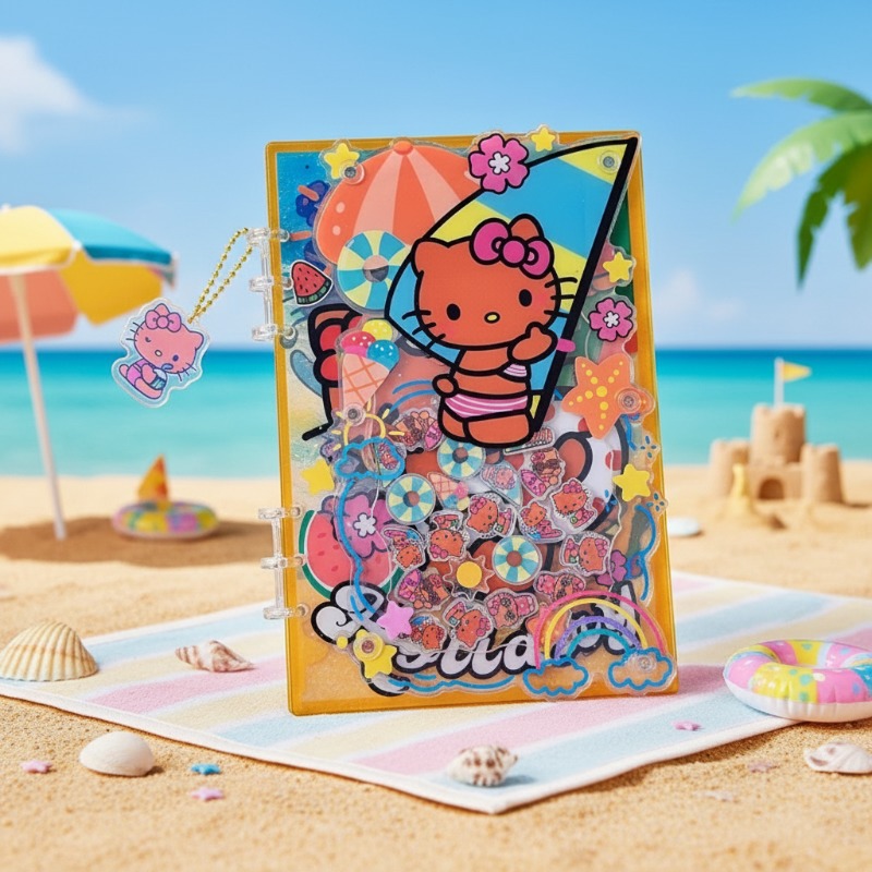 Caderno Acrílico Shaker A5 A7  - Stationery Books avaliação e preço
