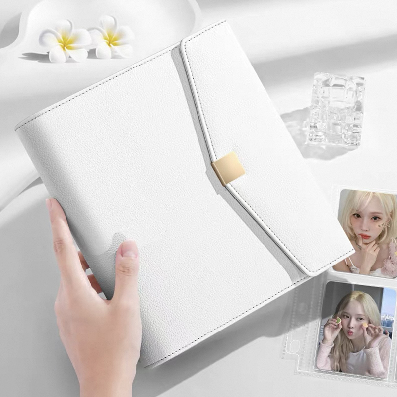 Luz de luxo platina a5 pasta c - Kpop Photo Card Binder 3 Inch avaliação e preço