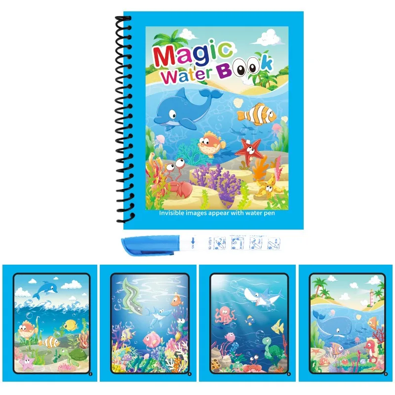 1pc reutilizável livro de água - Reusable Water Magic Coloring Book avaliação e preço