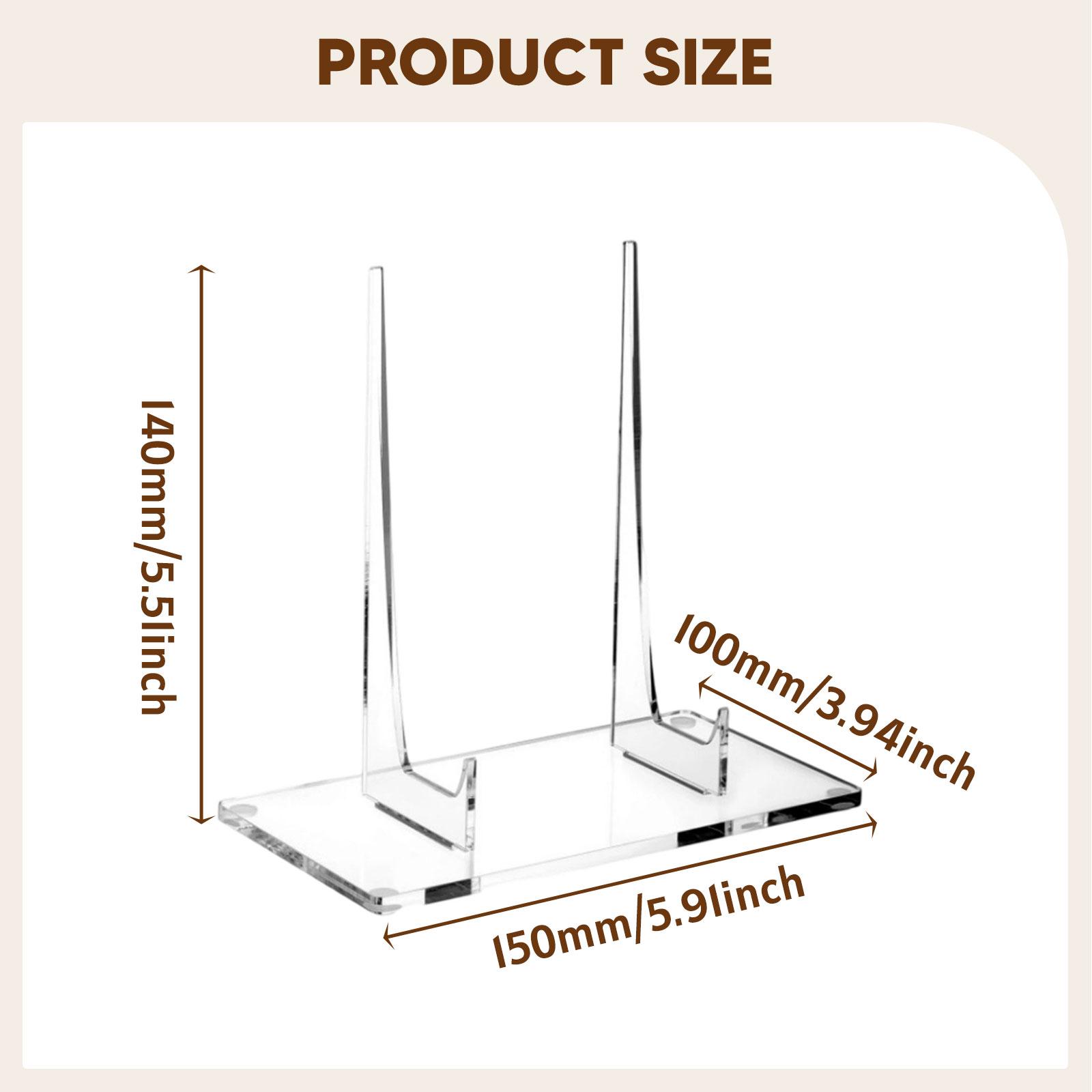 Suporte de Exibição em Acrílic - Clear Acrylic Book Stand Holder avaliação e preço