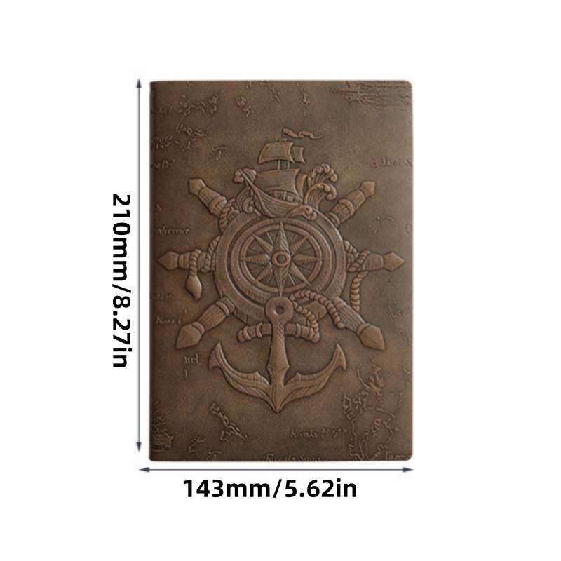 Caderno retrô a5, páginas inte - Vintage Leather Journal Notebook avaliação e preço