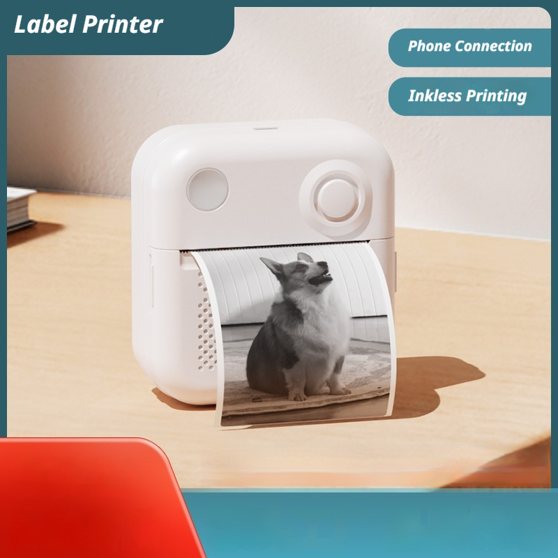 Mini impressora térmica blueto - Mini Pocket Thermal Printer Paper Roll avaliação e preço