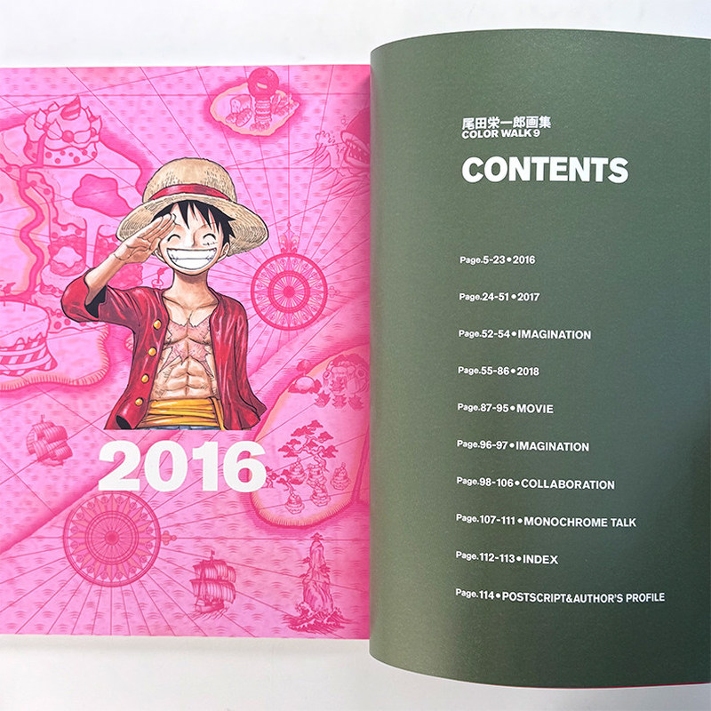 Livro de Ilustrações One Piece - Stationery Books avaliação e preço