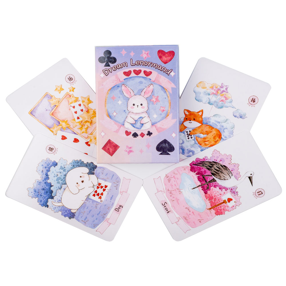 Rana Psicic Dream Lenormand Ba - Tarot Deck With Guidebook avaliação e preço