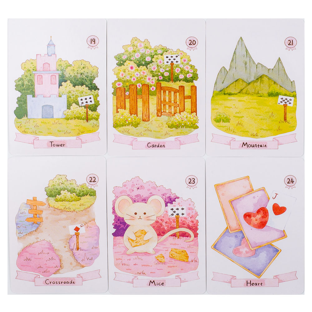Rana Psicic Dream Lenormand Ba - Tarot Deck With Guidebook avaliação e preço