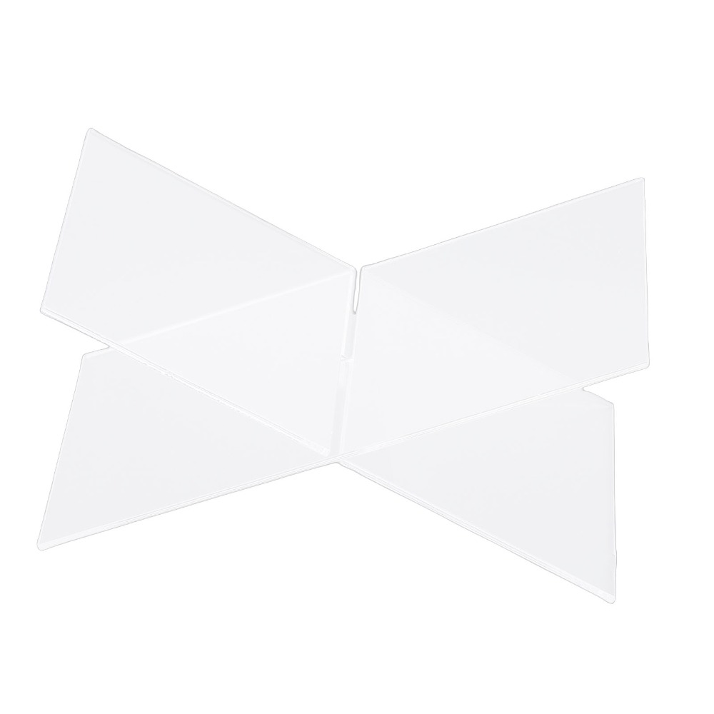1 conjunto de suporte para liv - Clear Acrylic Book Stand Holder avaliação e preço