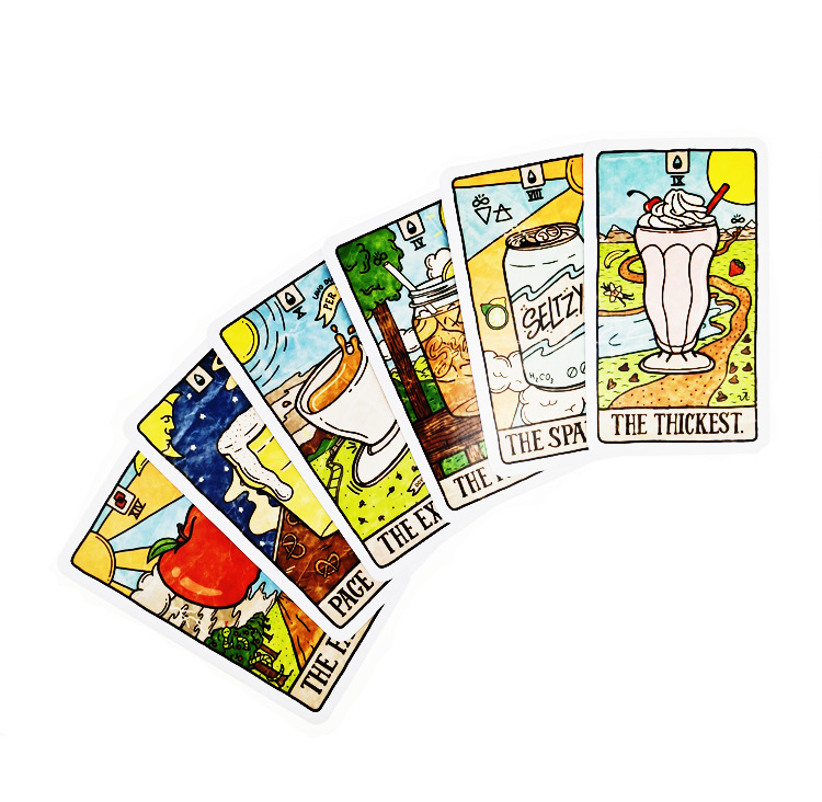 Novo 78 cartas ilustradas de c - Tarot Deck With Guidebook avaliação e preço