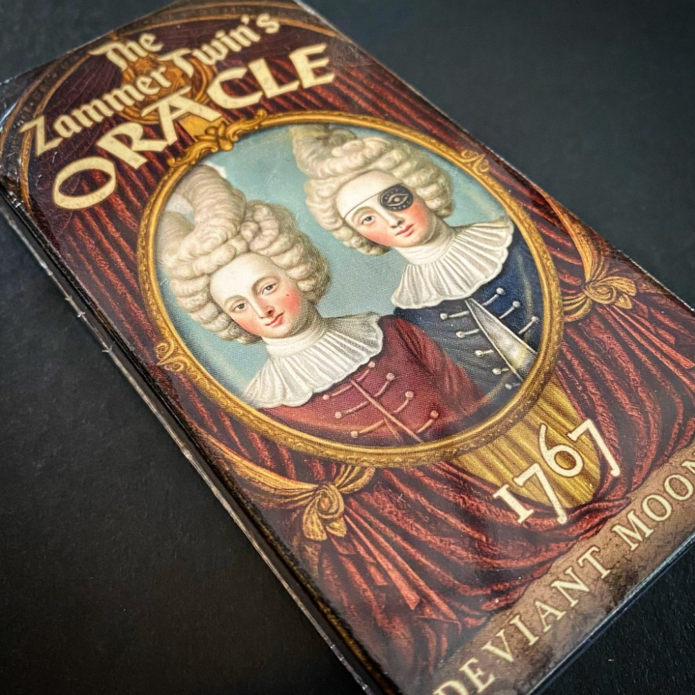 6*12cm The Zammer Twins 1a Edi - Tarot Deck With Guidebook avaliação e preço