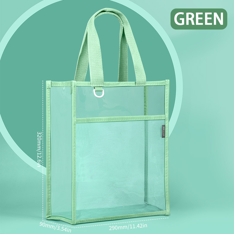 Bolsa de arquivo transparente  - Stationery Books avaliação e preço
