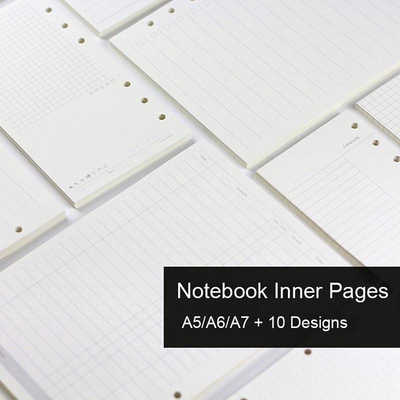 Refil de Caderno de Folhas Sol - A5 Spiral Dotted Grid Notebook avaliação e preço