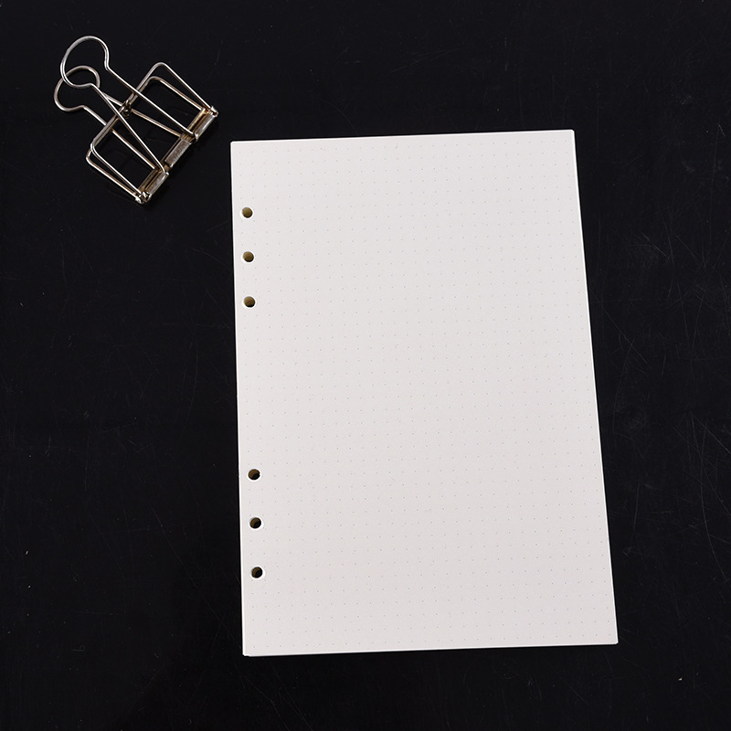 A5 a6 a7 preto artesanato bran - A5 Spiral Dotted Grid Notebook avaliação e preço
