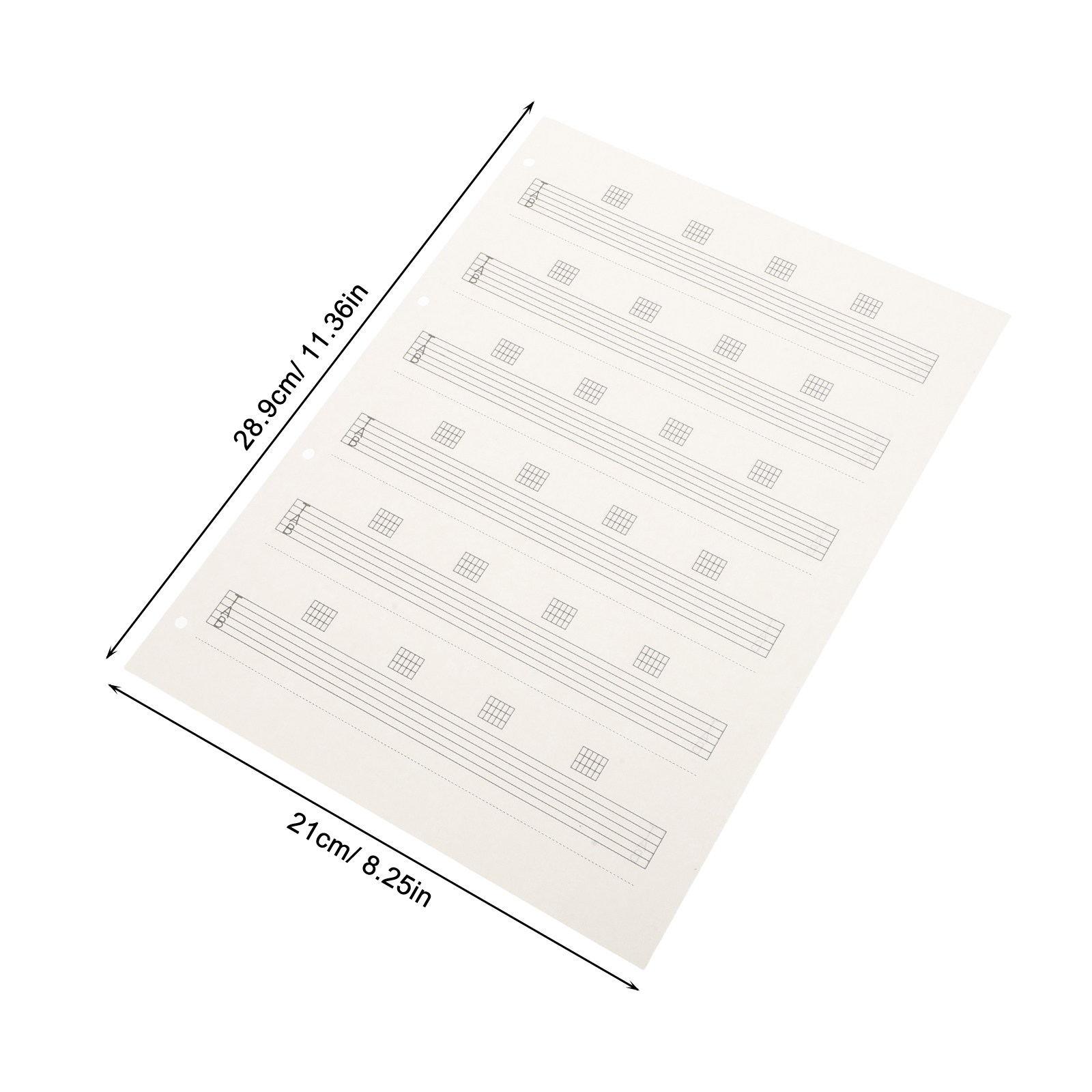 85 folhas de papel para tablat - Blank Sheet Music Notebook avaliação e preço