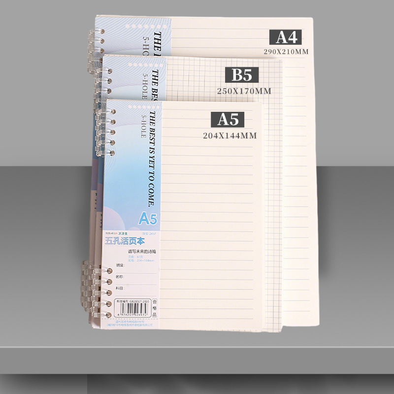 Recarga de Caderno de Folhas S - A5 Spiral Dotted Grid Notebook avaliação e preço